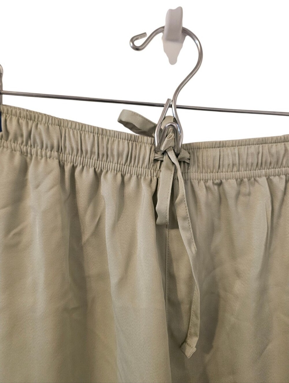 Light Green Uniqlo Women's Satin Relaco Shorts - Picture 2 of 7